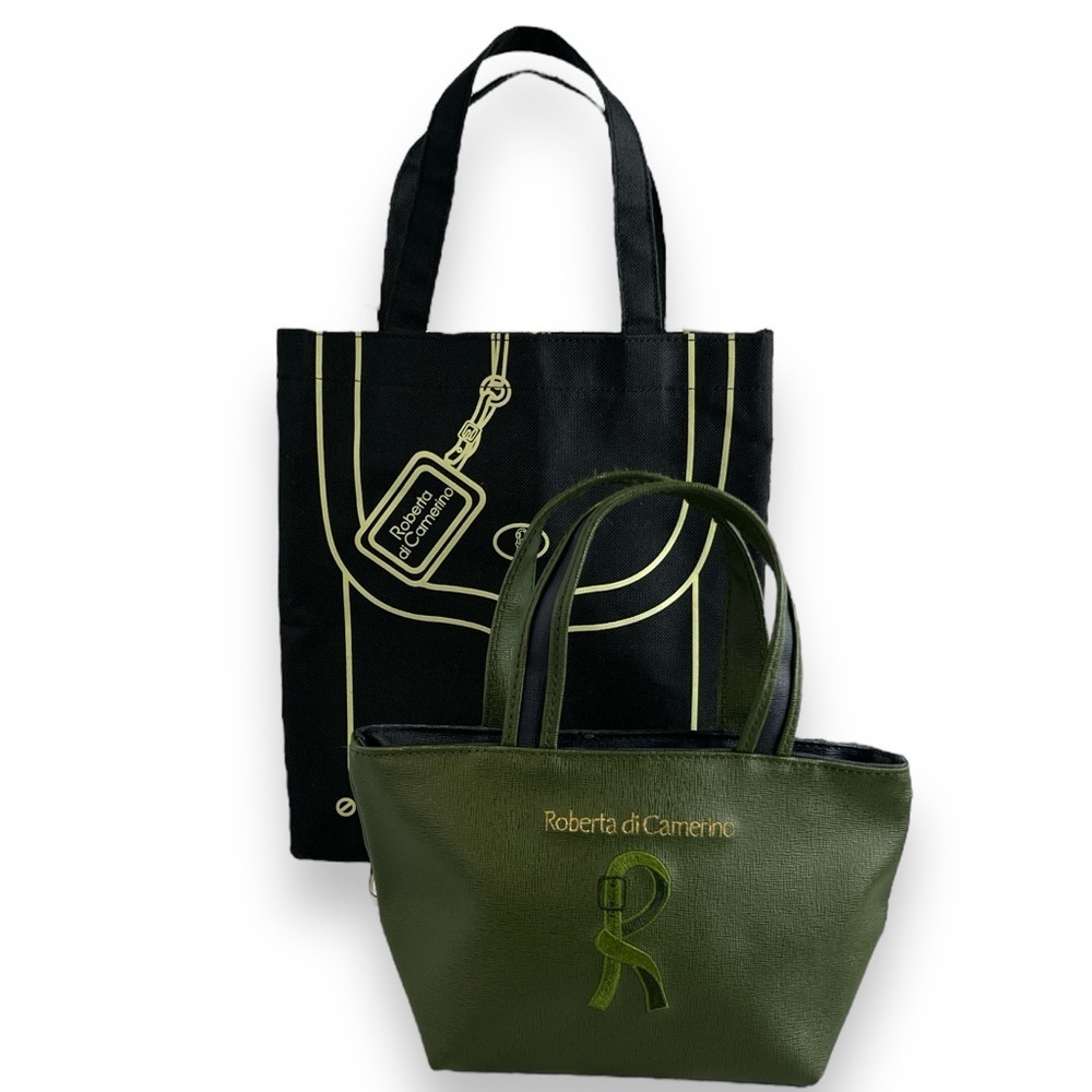 Green Canvas Shopping Bag